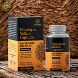 VitaOrganic Shilajit Capsules – Medium Pack | Pure Himalayan Extract