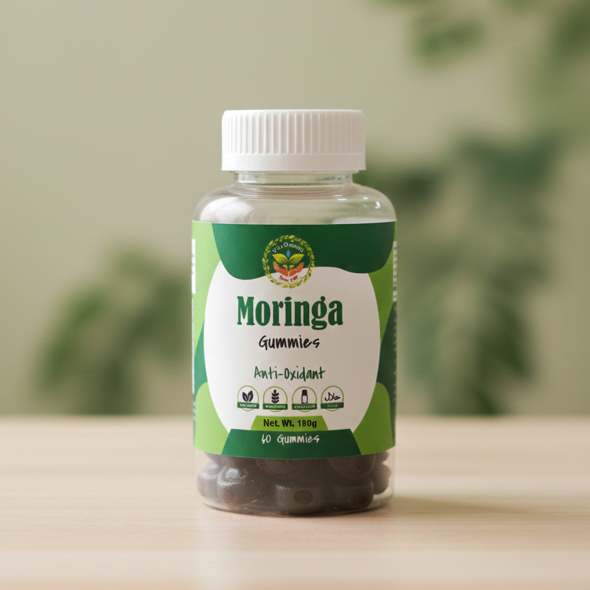 Vita Organic_Moringa Gummies _ Natrual Energy & Immunity Booster