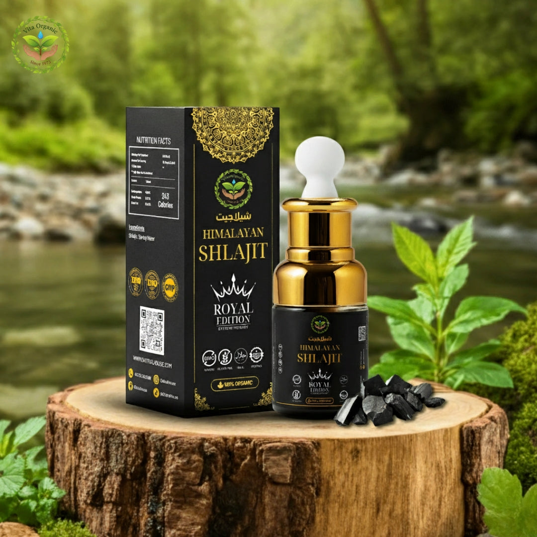 VitaOrganic Pure Shilajit Drops | Liquid Himalayan Extract